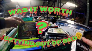 Car Boot Sale Video in the Cold Winter in the UK! Was It Worth Getting Out of Bed?