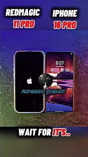 REDMAGIC VS IPHONE COOKING!☠️ #redmagic #redmagic10pro #redmagic11pro #upcomingphone