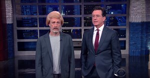 Watch: Jon Stewart Gets Trumped Up By Stephen Colbert to Crash ‘The Late Show’