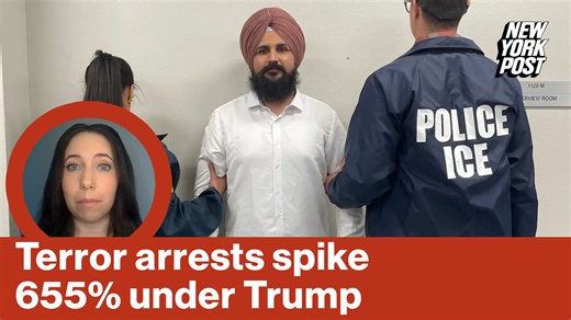 Terror arrests spike 655% under Trump | Reporter Replay