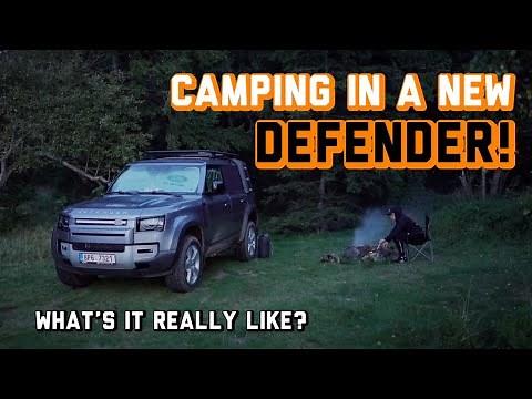 Camping in a New Land Rover Defender | What is it Like? | HD