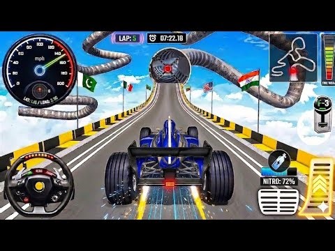 Monster Truck Mega Ramp Impossible Driver - Ultimate Car Stunts GT Racing - Android GamePlay