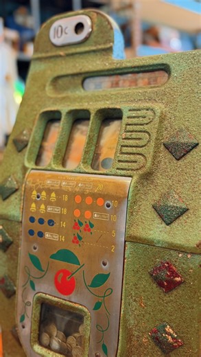 3.9K views · 1.1K reactions | We’ll just be here, feeding these incredible vintage slot machines quarters and dimes.  | Antique Archaeology | Facebook