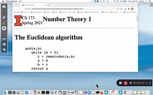 CS 173 (Spring 2021)  Number Theory 1