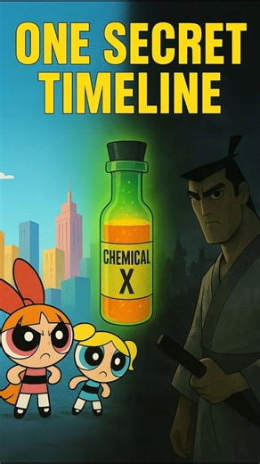 Why The Powerpuff Girls and Samurai Jack share the same universe #shorts #shortvideo #powerpuffgirls