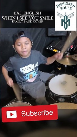 WHEN I SEE YOU SMILE | BAD ENGLISH - MISSIONED SOULS FAMILY BAND COVER #coversong #classicrockband