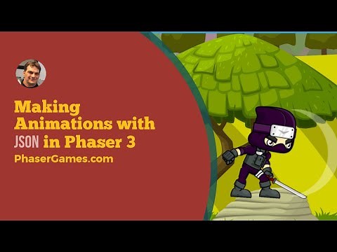 Making Animations with JSON in Phaser 3 Part 1