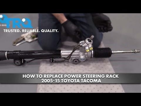 How to Replace Power Steering Rack 05-15 Toyota Tacoma