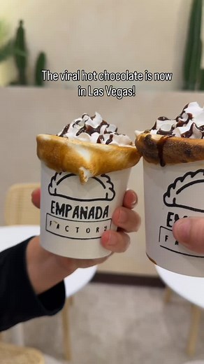 80 reactions · 16 shares | THIS IS NOT A DRILL!!!  The Internet-famous Marshmallow Cloud hot chocolate is finally in Vegas! Now at Empanada Factory — they just opened at Town Square, and there’s another location on Flamingo. Don’t miss this! ☁️✨SPANISH HOT CHOCOLATE, MILK, MARSHMALLOWS, CHOCOLATE SAUCE, WHIPPED CREAM! A must try!!! | Lasvegasbloggerandi | Facebook