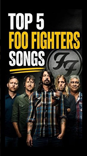 Best Foo Fighters Songs #top5 #foofighters