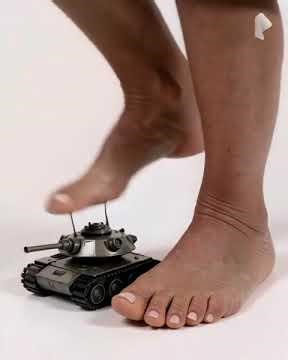 9. Turquoise Hyper-Pajama Giantess Cameyla Jones' Feet 1