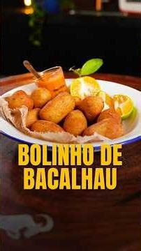 BOLINHO DE BACALHAU, O CLÁSSICO DO BOTECO! #bacalhau #receita #comidadeboteco