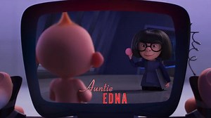 "Auntie Edna" the short of the night that Edna cared for Jack-Jack 😱❤️ - Disnerds | Disnerds