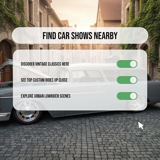 Find car shows nearby