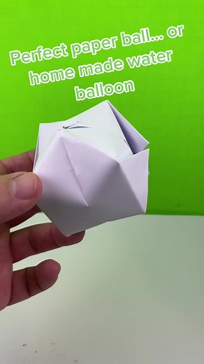 Easy DIY Paper Ball Tutorial for Home-Made Water Balloon Fun