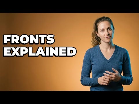 How Do Air Masses Interact To Form Fronts?