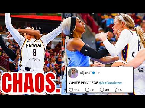 Dijonai Carrington CLOTHESLINES Sophie Cunningham, Posts WHITE PRIVILEGE! Caitlin Clark BOGUS TECH!