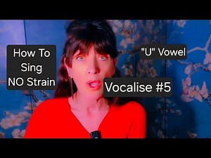 How to Sing High Notes with Vocalises #5 | "U" Vowel | E4 to E6