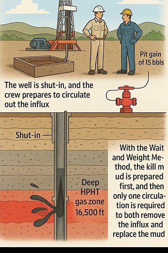 Wait and Weight Method.Question 21 #drillinghse #wellcontrol #drillingengineering #WaitAndWeight