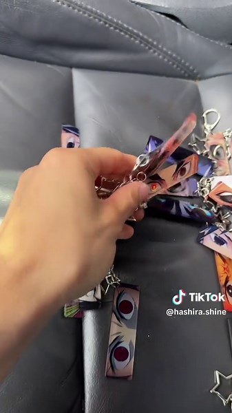 FIRE Keychains Inspired by Demon Slayer