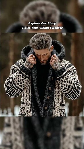 Conquer Winter in Viking Knit #vikings