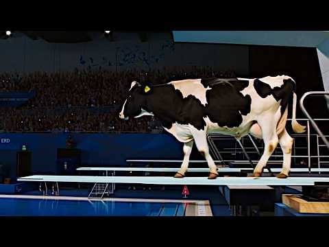 Which Cow Wins Gold? – Animal Olympics 🏅