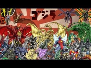 godzilla neo all kaijus