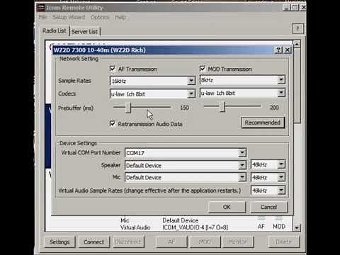 RS BA1 Network Buffers and Virtual Com Port Fix Choppy Audio TX and RX