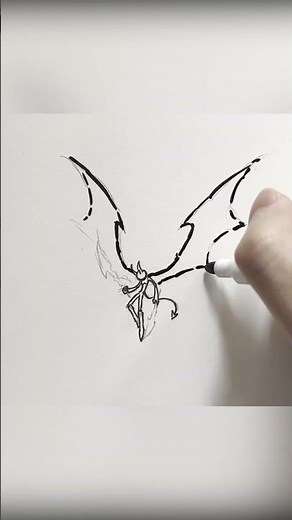 Demon stickman tutorial #stickman #drawing #sketch