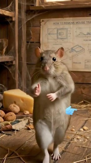 Funny Dancing Mouse 🐭💃 | Cute Mouse Dance #mouse #dancingmouse #funnyanimals #cutemouse #animal