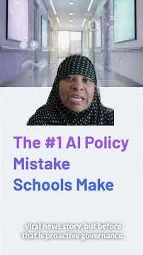 The #1 AI Policy Mistake Schools Make