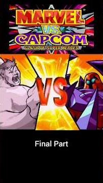 Grey Hulk vs Onslaught ⚡ FINAL PART Epic Boss Fight! | Marvel vs Capcom #shorts #mvsc