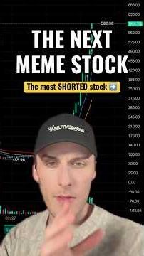 The next MEME STOCK - the most SHORTED stock 👀 #daytrading #howtotrade #momentum #stocks