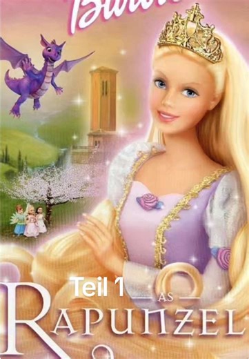 Barbie als Rapunzel: Malerei und magische Abenteuer