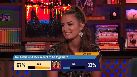 24K views · 176 reactions | Aesha Scott on her split from Jack Stirrup. #WWHL | Watch What Happens Live | Facebook