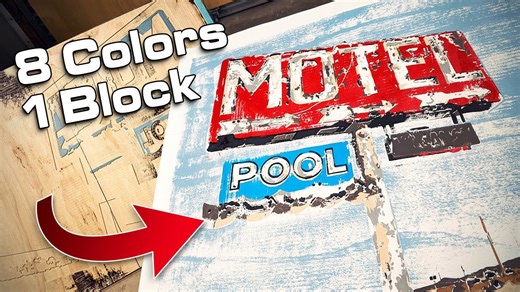 DIY Multicolor Spray Paint Art on Wooden Surfaces