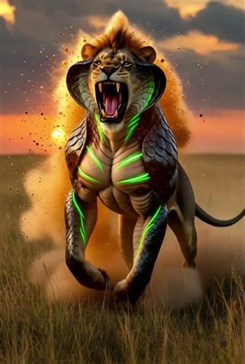 Lion, Gorilla, Eagle & Crocodile Catch Snakes and Transform Into MONSTER HYBRIDS! 🐍💥🔥