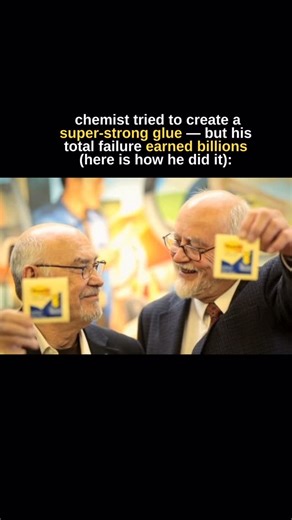 Iness Fromzero on Instagram: "✅ 1. 1968, 3M laboratory. Chemist Spencer Silver was working on creating the world’s strongest adhesive for the aerospace industry. 2. Instead of a perfect formula, he got a strange substance that barely stuck to surfaces and could be easily peeled off with fingers. 3. For five years, management considered this development useless junk, and Spencer himself unsuccessfully tried to find a use for his «misunderstanding.» 4. Everything changed due to a coincidence in a 