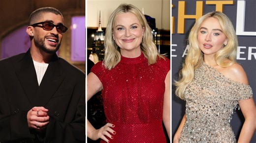 Bad Bunny, Amy Poehler and Sabrina Carpenter named first hosts for 'Saturday Night Live' Season 51