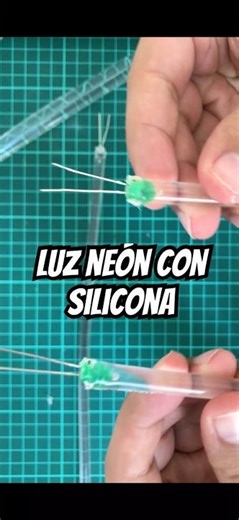 Luz increíble con silicona de calor 🔥