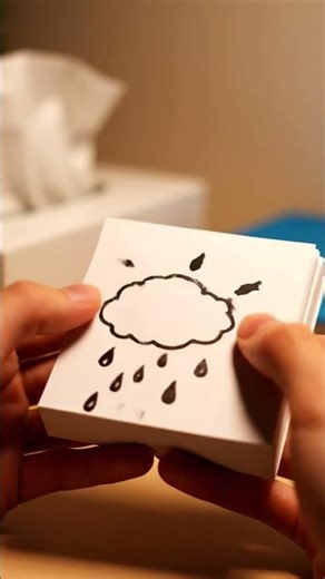 Flipbook Animation | Cloud to Sun Transformation | Satisfying 8s