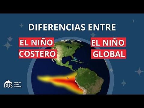Diferencias entre El Niño costero y Niño Global