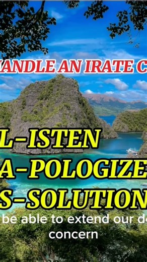 TIPS ON HOW TO HANDLE AN IRATE CUSTOMER