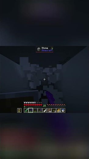 Minecraft: Finding Iron In A Secret Snowy Cave! #shorts