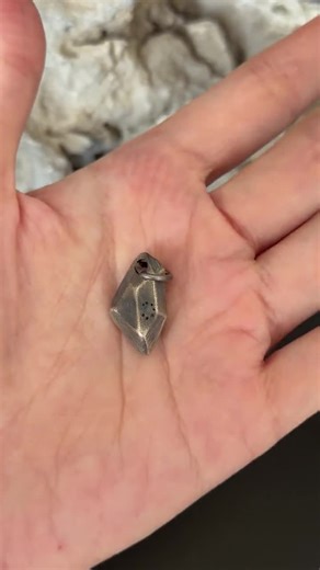 Oxidized Silver Meteorite Necklace Pendant, Silver Lucky Stone, Meteorite Jewelry, Space Gifts - Etsy