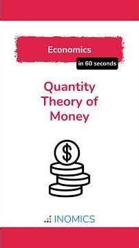 Quantity Theory of Money Explained #econexplained