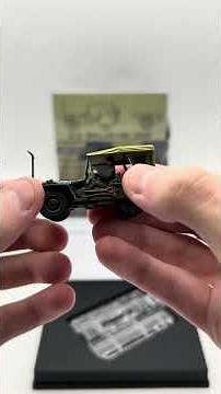 Forces of Valor US Willys MB Jeep with Trailer 1:64 Scale 805104 Unboxing Showcase