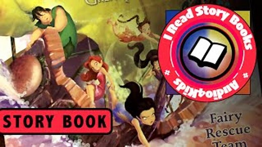 Disney Tinkerbell: The Great Fairy Rescue - read along aloud audio story book for children