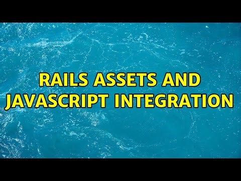 Rails assets and javascript integration