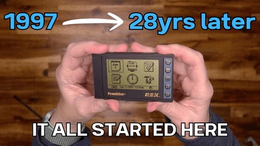 Credit‑Card PDA From 1997: Revisiting the REX PC Companion 28 Years Later | Julie Strietelmeier